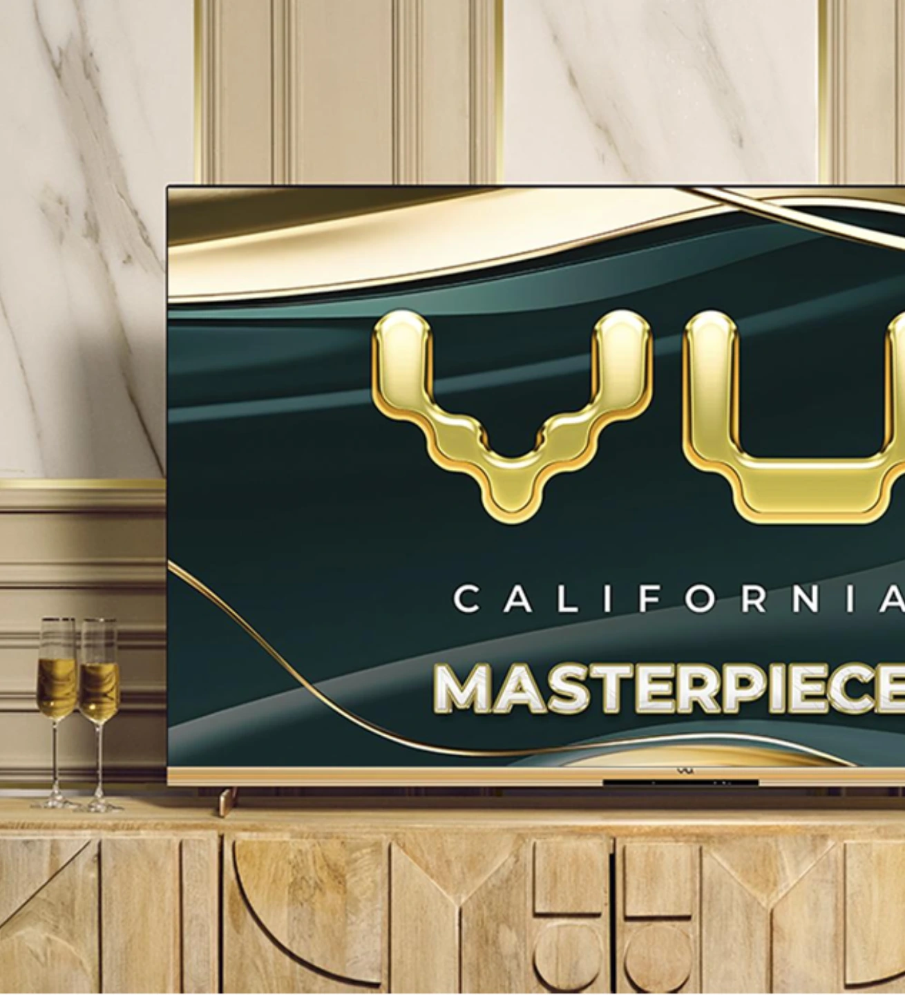 Vu Masterpiece Frame TV 55 Inch 4K QLED - Product Showcase